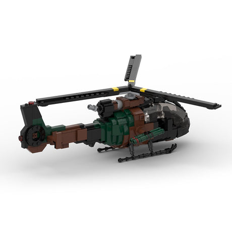 MOC - 116078 SA342 Gazelle Klemmbausteine - LesDiyLesDiy