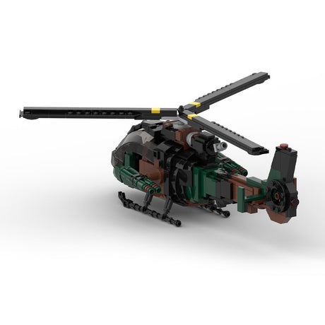 MOC - 116078 SA342 Gazelle Klemmbausteine - LesDiyLesDiy