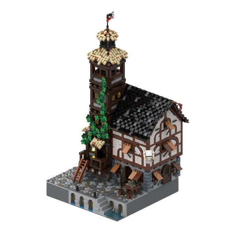 MOC - 116558 Medieval Pirate Tavern Klemmbausteine - LesDiyLesDiy