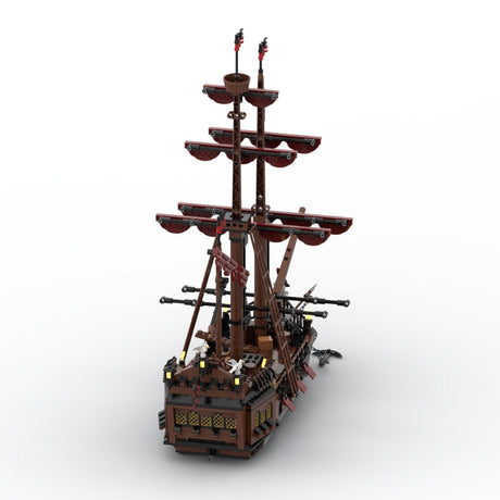 MOC - 116561 Loup de Mer Pirate Ship Klemmbausteine - LesDiyLesDiy