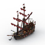 MOC - 116561 Loup de Mer Pirate Ship Klemmbausteine - LesDiyLesDiy