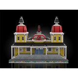 MOC - 117038 Village Central Station Klemmbausteine - LesDiyLesDiy