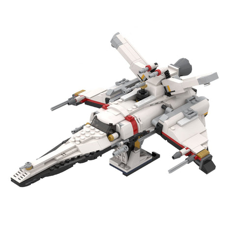 MOC - 117552 Starfighter - Raumschiff Klemmbausteine - LesDiyLesDiy