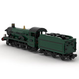 MOC - 117927 GWR Hall Class "Kinlet - Hall" Steam Locomotive Klemmbausteine - LesDiyLesDiy