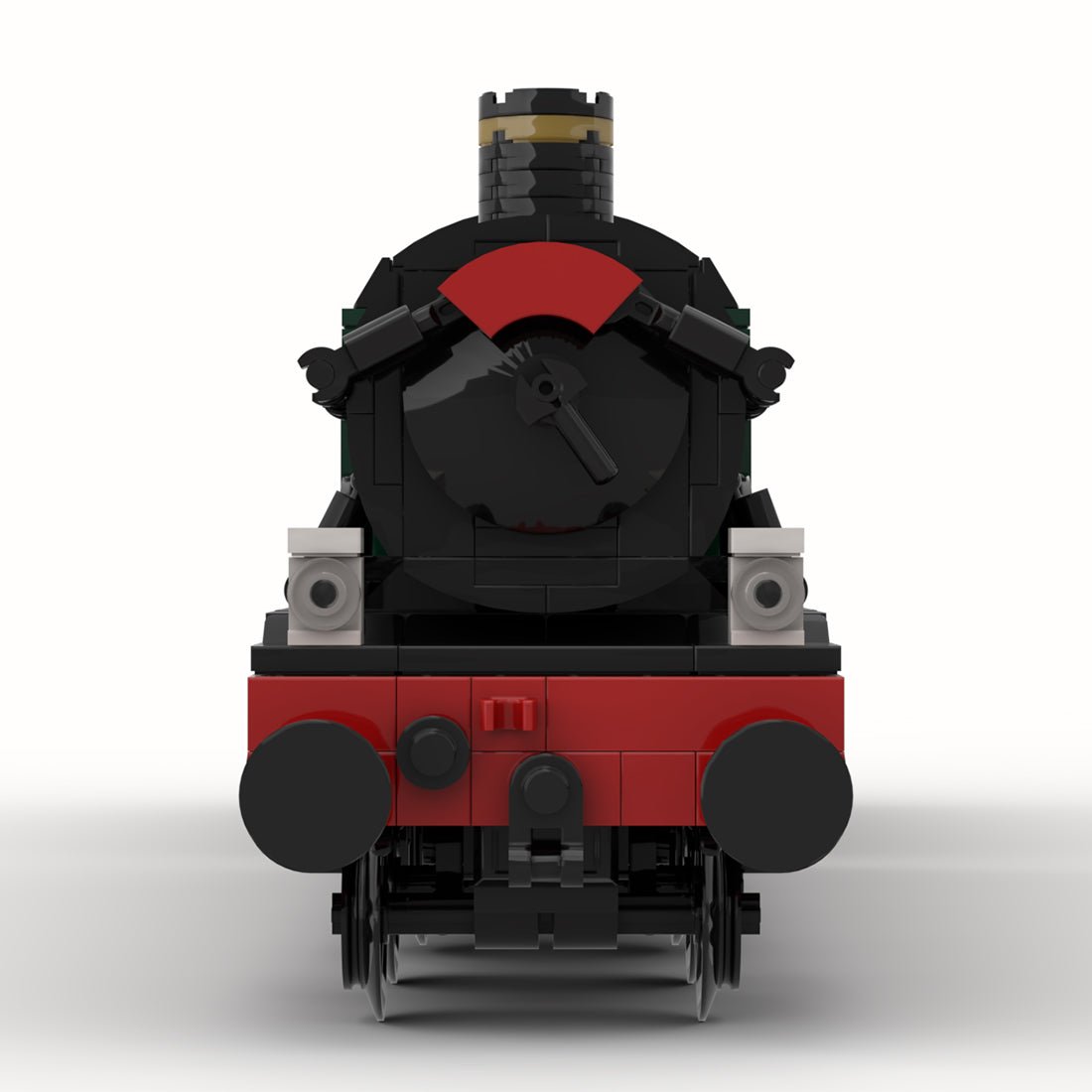 MOC - 117927 GWR Hall Class "Kinlet - Hall" Steam Locomotive Klemmbausteine - LesDiyLesDiy