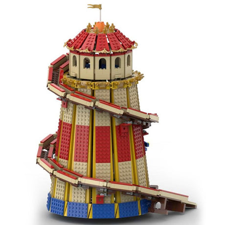 MOC - 118277 Fairground Helter Skelter Klemmbausteine - LesDiyLesDiy