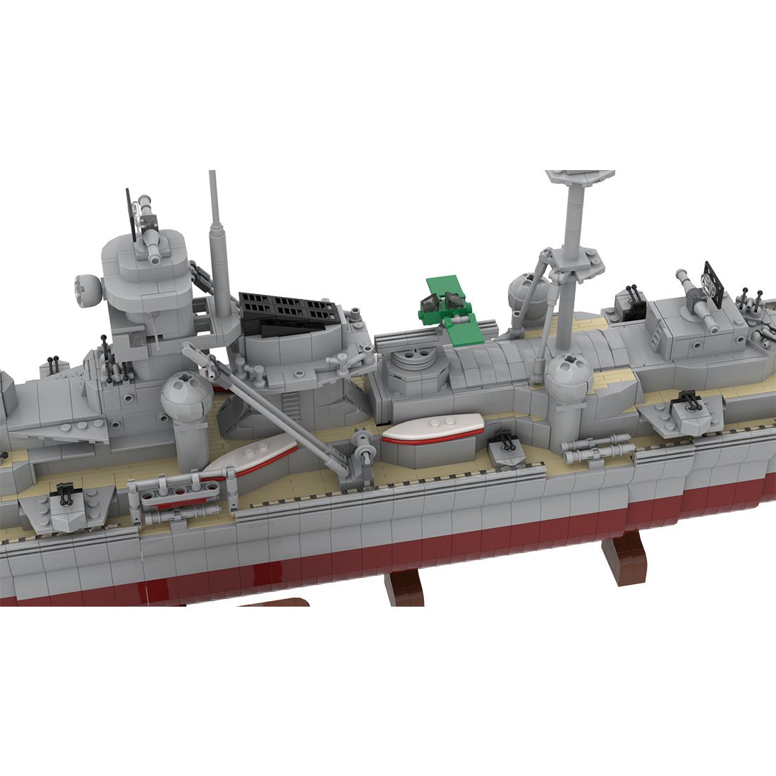 MOC - 119082 Prinz Eugen Klemmbausteine - LesDiyLesDiy