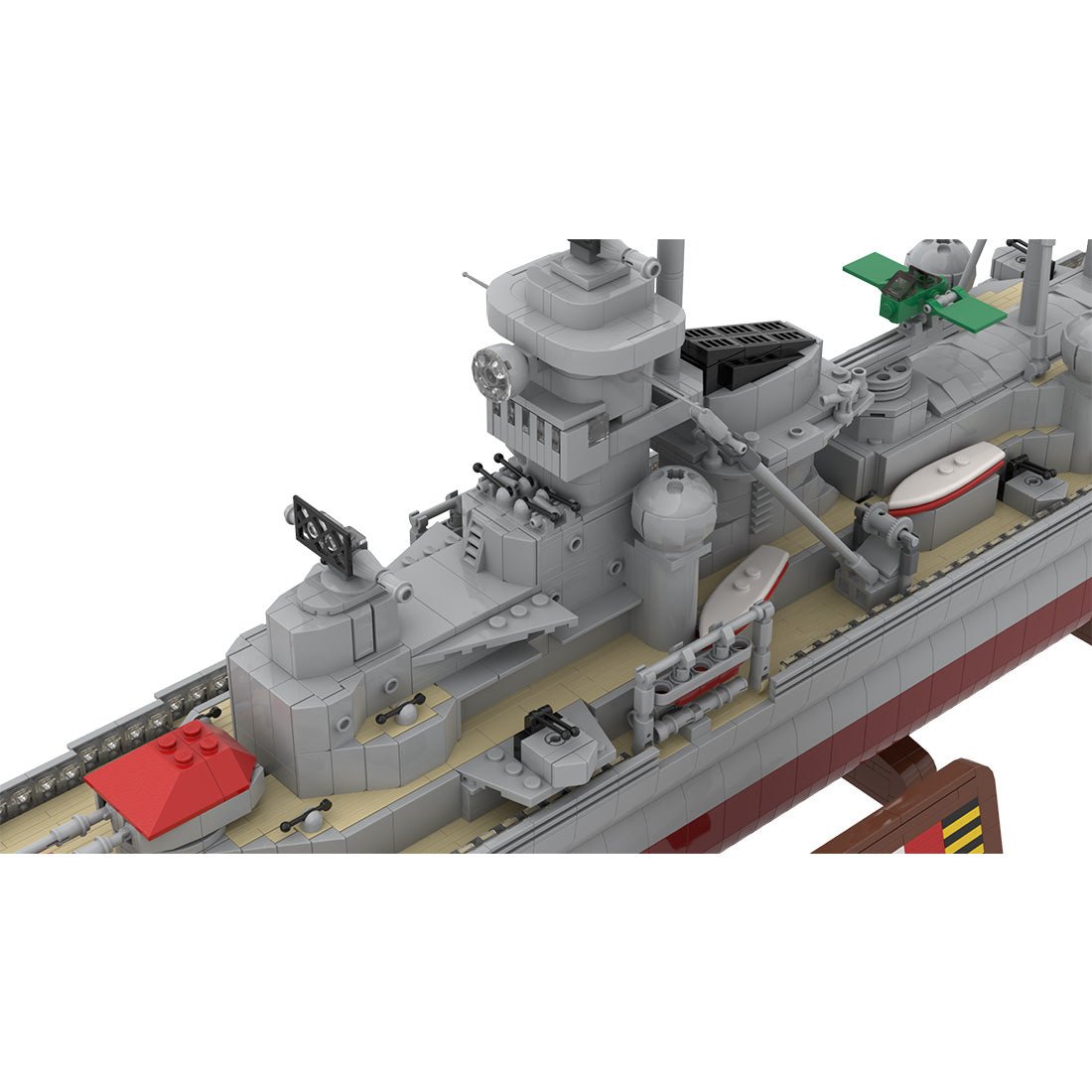 MOC - 119082 Prinz Eugen Klemmbausteine - LesDiyLesDiy