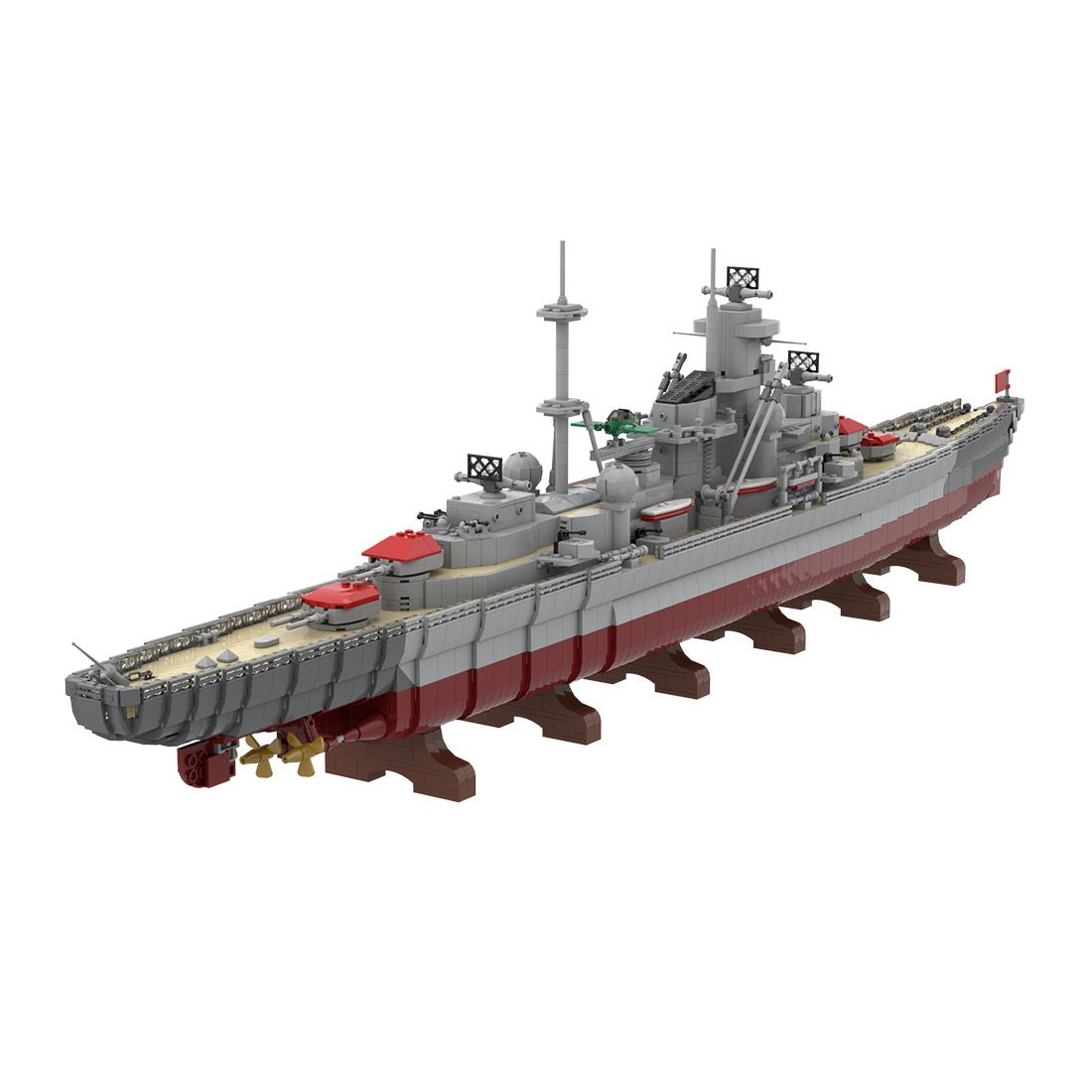 MOC - 119082 Prinz Eugen Klemmbausteine - LesDiyLesDiy