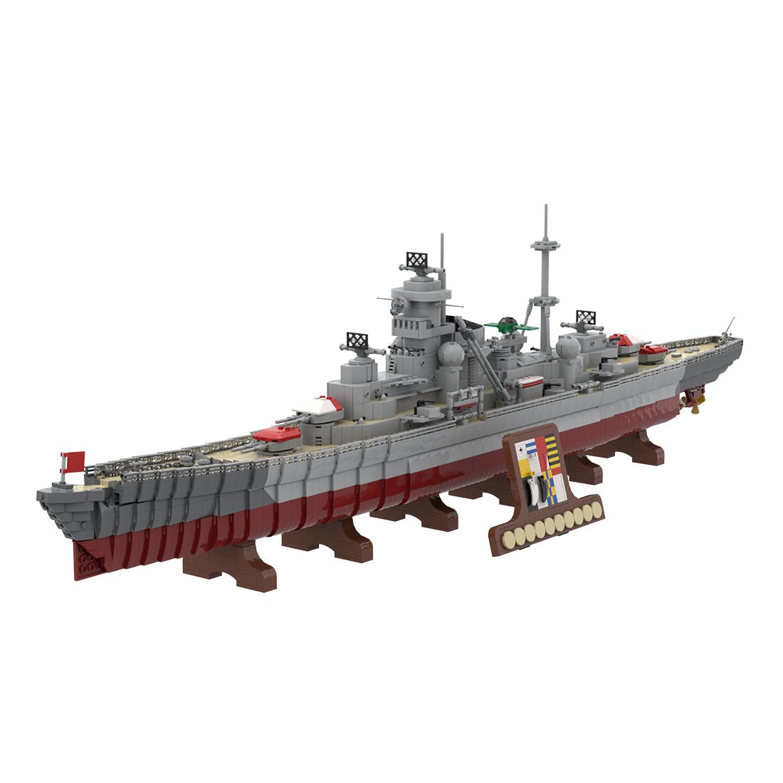 MOC - 119082 Prinz Eugen Klemmbausteine - LesDiyLesDiy