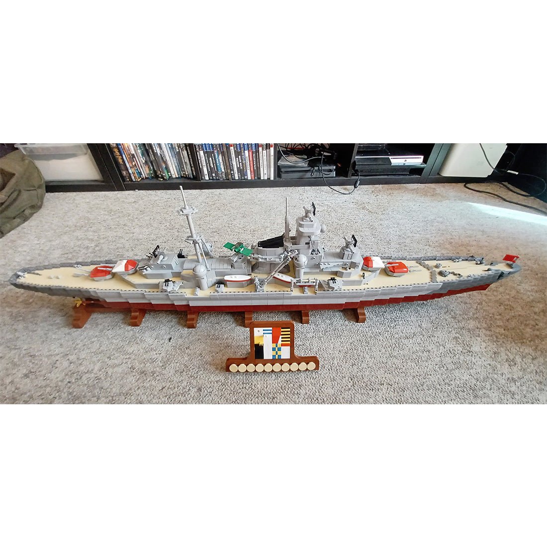 MOC - 119082 Prinz Eugen Klemmbausteine - LesDiyLesDiy