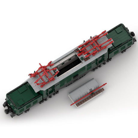 MOC - 120839 DB - Baureihe 194 E94 (8w) Klemmbuateine - LesDiyLesDiy