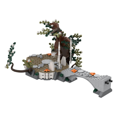 MOC - 122041 UCS Rivendell - Gates of Imladris Klemmbausteine - LesDiyLesDiy