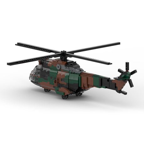 MOC - 122710 SA330 Transporthubschrauber - LesDiyLesDiy