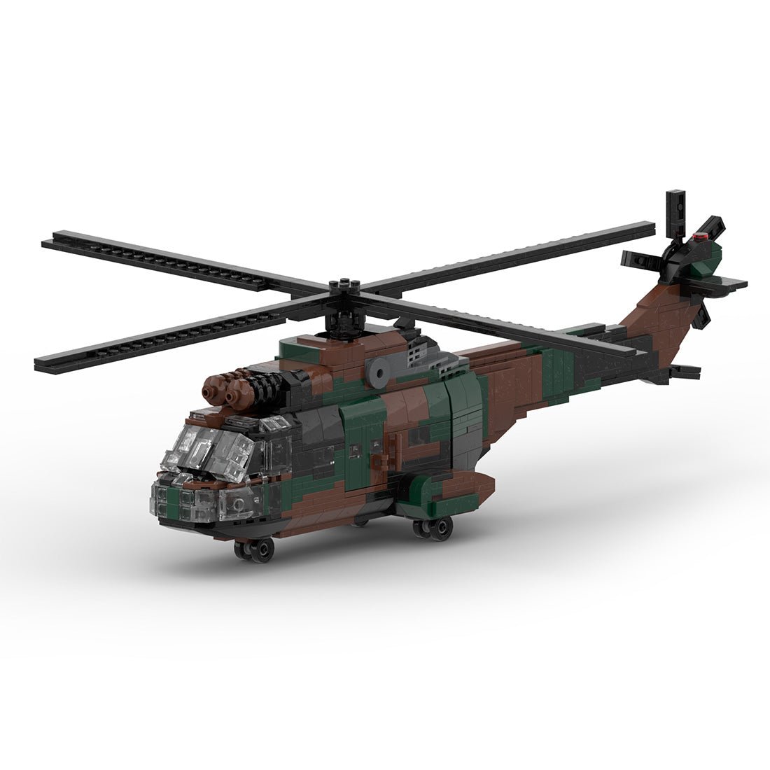 MOC - 122710 SA330 Transporthubschrauber - LesDiyLesDiy