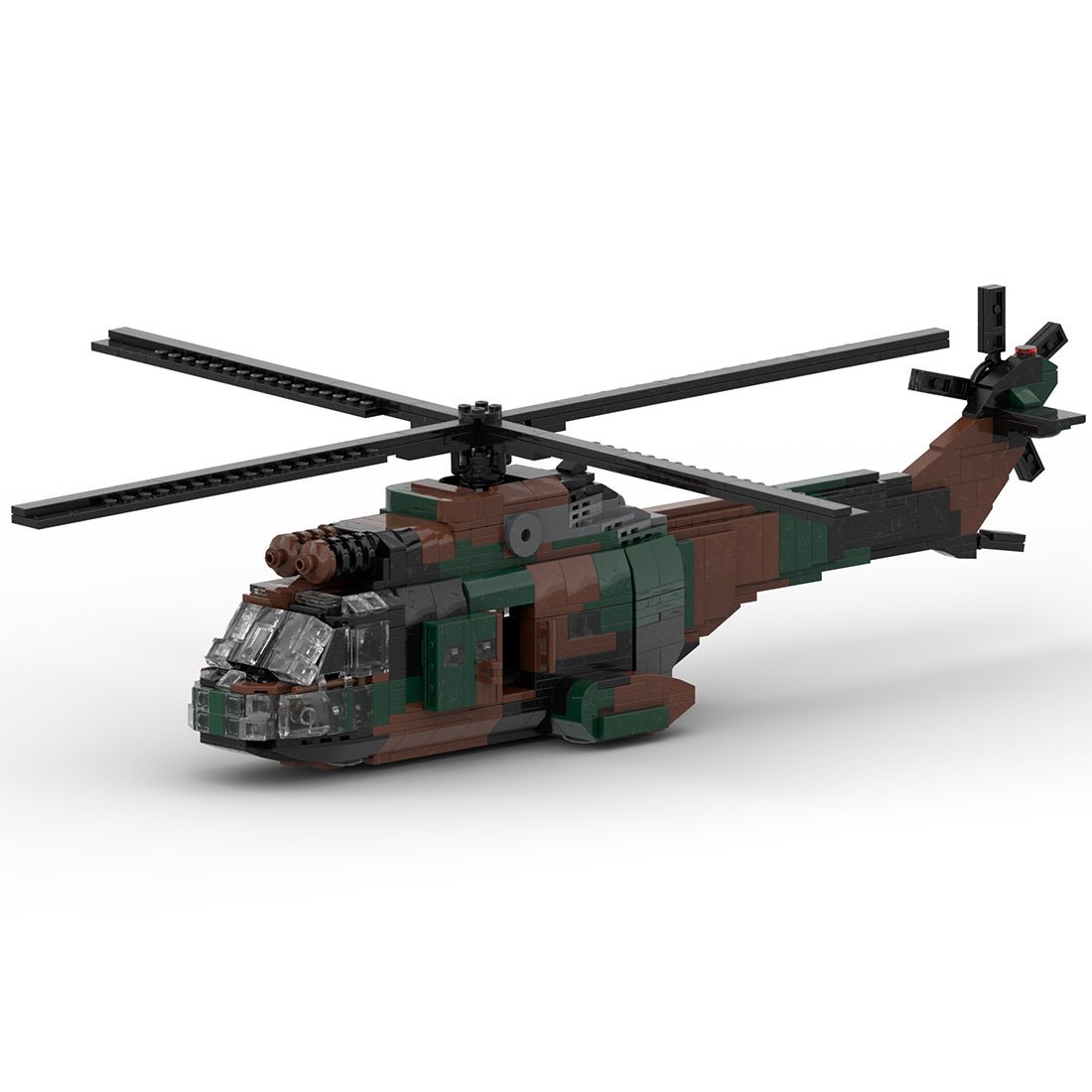 MOC - 122710 SA330 Transporthubschrauber - LesDiyLesDiy