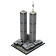 MOC - 122768 1/1000 World Trade Center (1973 - 2001) Klemmbausteine - LesDiyLesDiy