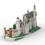 MOC - 123380 Germany Neuschwanstein Schloss Klemmbausteine - LesDiyLesDiy