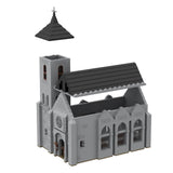 MOC - 124030 Bell Tower Church Klemmbausteine - LesDiyLesDiy