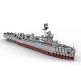 MOC - 124716 1/200 Scale Fletcher - Class Destroyer - LesDiyLesDiy