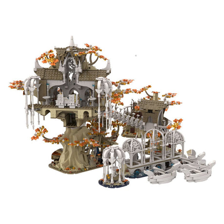 MOC - 125500 UCS Lothlorien - Complete Bundle Klemmbausteine - LesDiy - Klemmbausteine