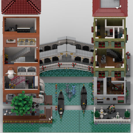 MOC - 125784 Canal Grande Venedig - LesDiyLesDiy