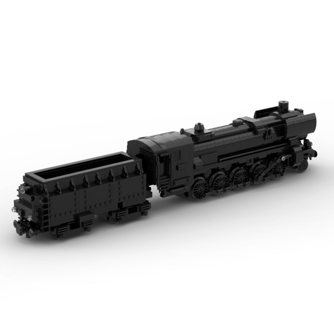 MOC - 126447 Military Train Klemmbausteine - LesDiyLesDiy