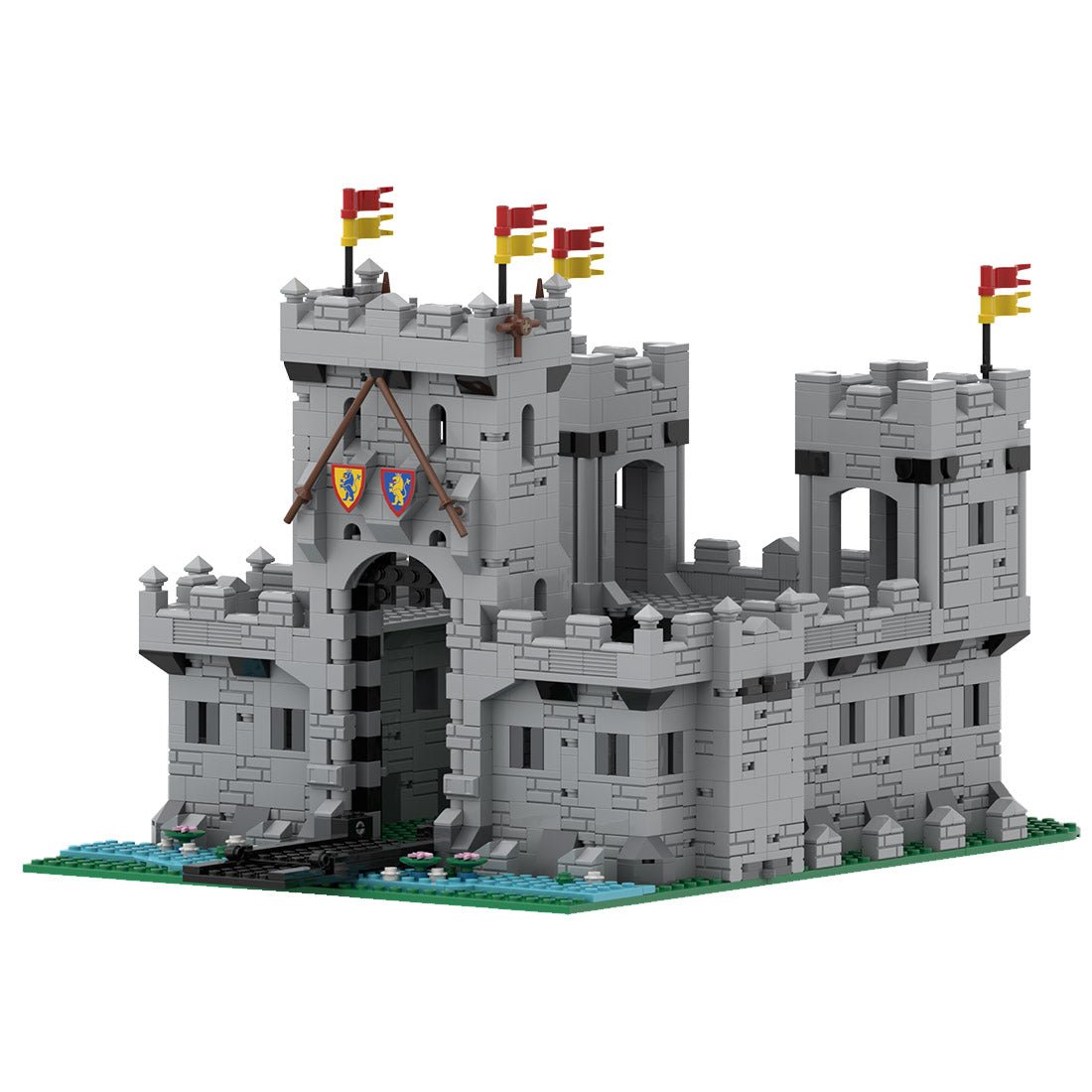 MOC - 126740 King's Castle Klemmbausteine - LesDiyLesDiy