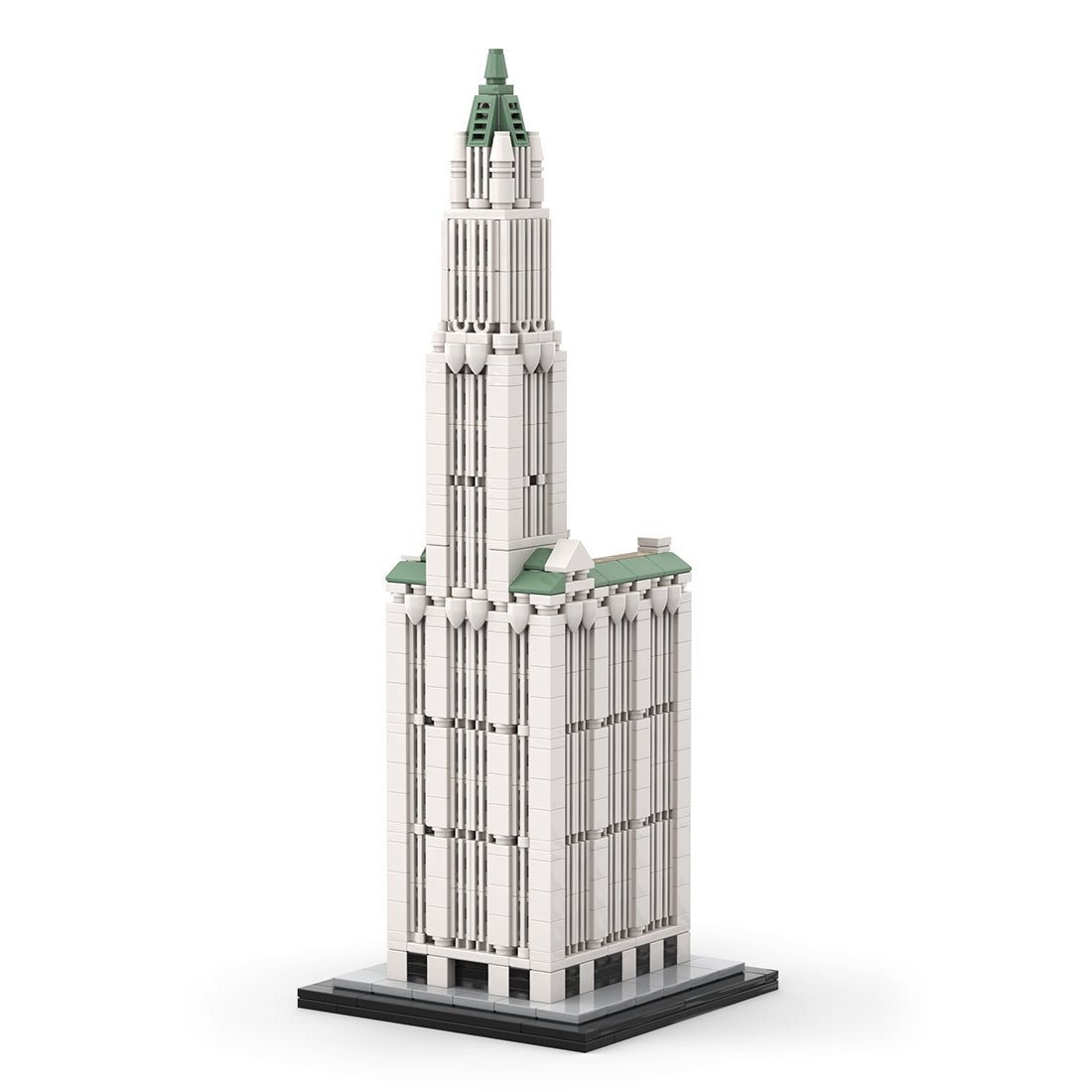 MOC - 126951 Woolworth Building 1:800 Scale Klemmbausteine - LesDiyLesDiy