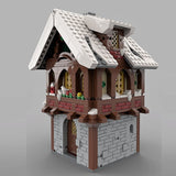 MOC - 126956 Winter Village House Klemmbausteine - LesDiyLesDiy