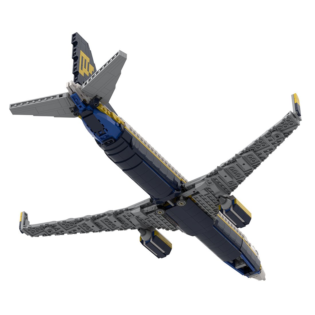 MOC - 127217 1/80 737 Jetliner Klemmbausteine - LesDiyLesDiy