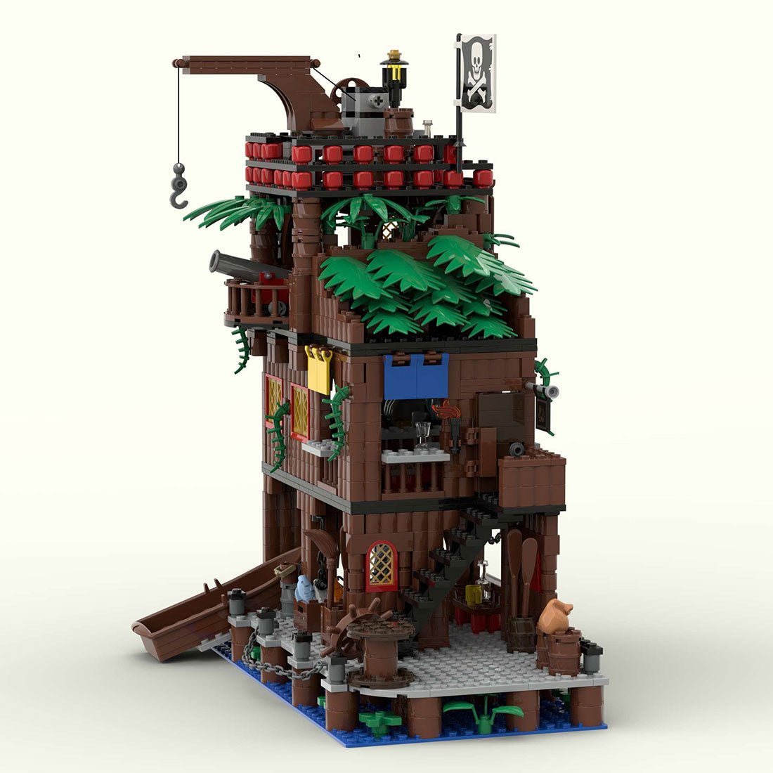 MOC - 127727 Pirate Tavern Klemmbausteine - LesDiyLesDiy