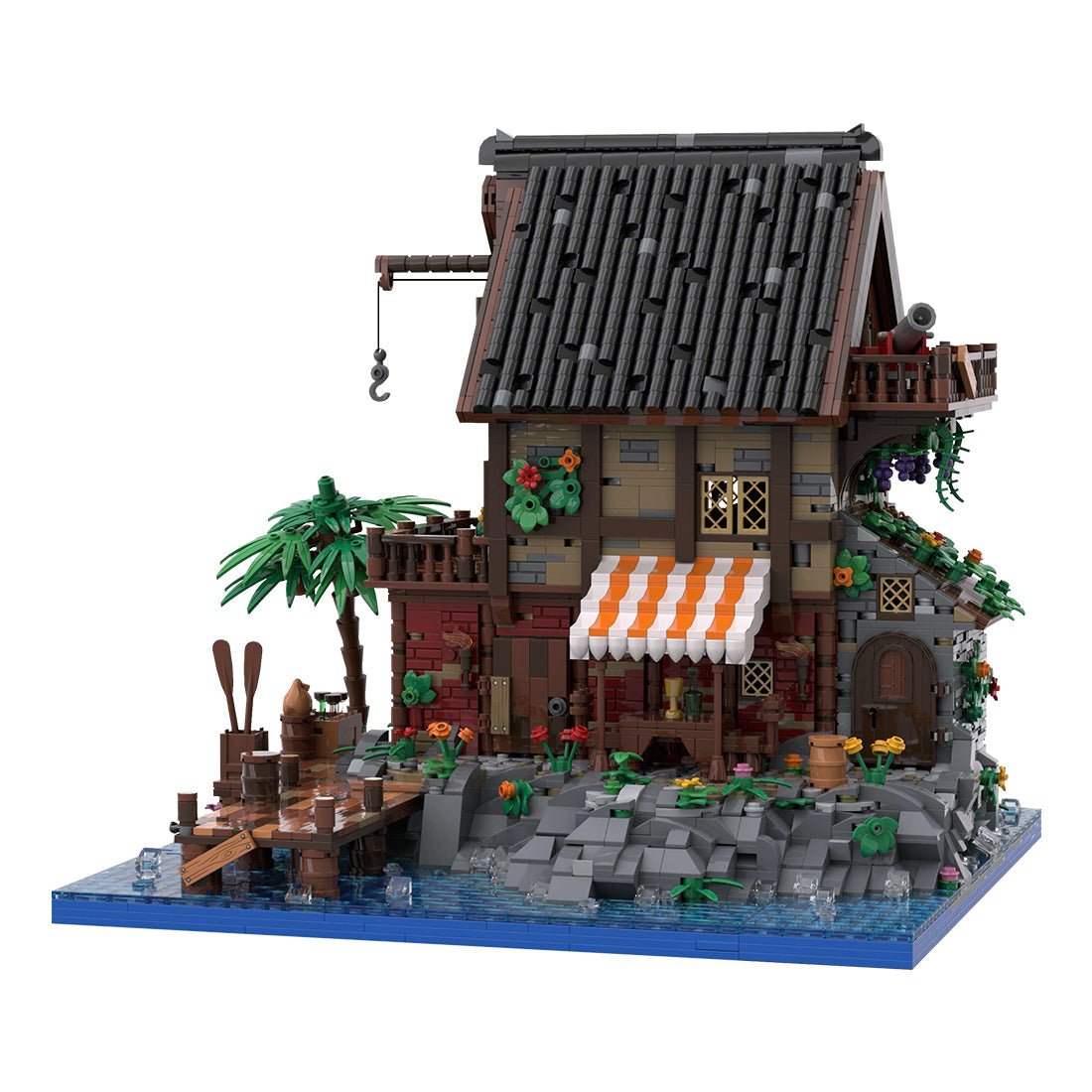 MOC - 128398 Pirate Van Dyke's Island （Compact Version） - LesDiyLesDiy