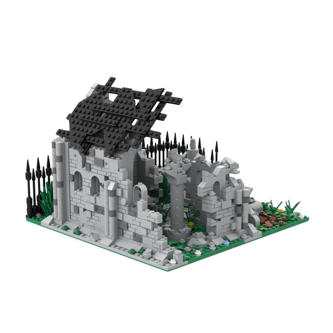 MOC - 128562 Crypt of the Rising Dead Klemmbausteine - LesDiyLesDiy