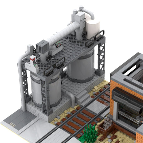 MOC - 129708 Big Cola Factory Klemmbausteine - LesDiyLesDiy