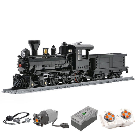 MOC - 130550 Sierra Railway No. 3 Locomotive - LesDiyLesDiy