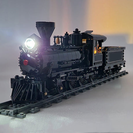 MOC - 130550 Sierra Railway No. 3 Locomotive - LesDiyLesDiy