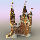 MOC - 130576 Gingerbread Castle Klemmbausteine - LesDiyLesDiy