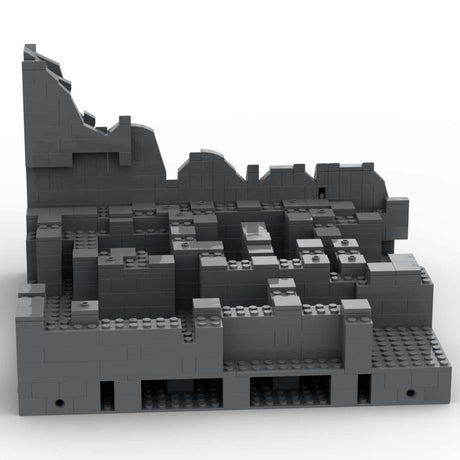 MOC - 130957 D3 - Ufer und Unterbau Klemmbausteine - LesDiyLesDiy