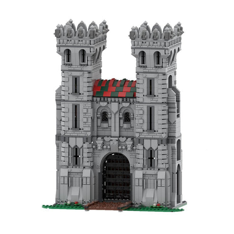 MOC - 130978 Rotes Burgtor Klemmbausteine - LesDiyLesDiy