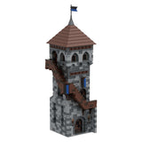 MOC - 131234 H08 Eulenturm Klemmbausteine - LesDiyLesDiy