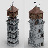 MOC - 131250 H15 Großer vorderer Turm Klemmbausteine - LesDiyLesDiy