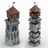 MOC - 131250 H15 Großer vorderer Turm Klemmbausteine - LesDiyLesDiy