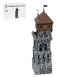 MOC - 131250 H15 Großer vorderer Turm Klemmbausteine - LesDiyLesDiy