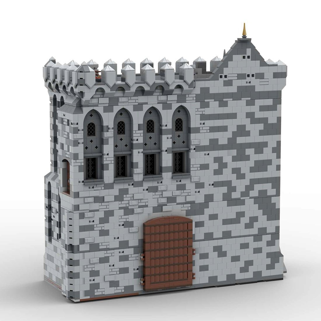 MOC - 131251 H16 Palace Gatehouse Klemmbausteine - LesDiyLesDiy