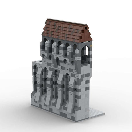 MOC - 131267 H22 Äußere Palastmauer Klemmbausteine - LesDiyLesDiy