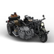 MOC - 131315 BMW R75 Sidecar combination Klemmbausteine - LesDiyLesDiy