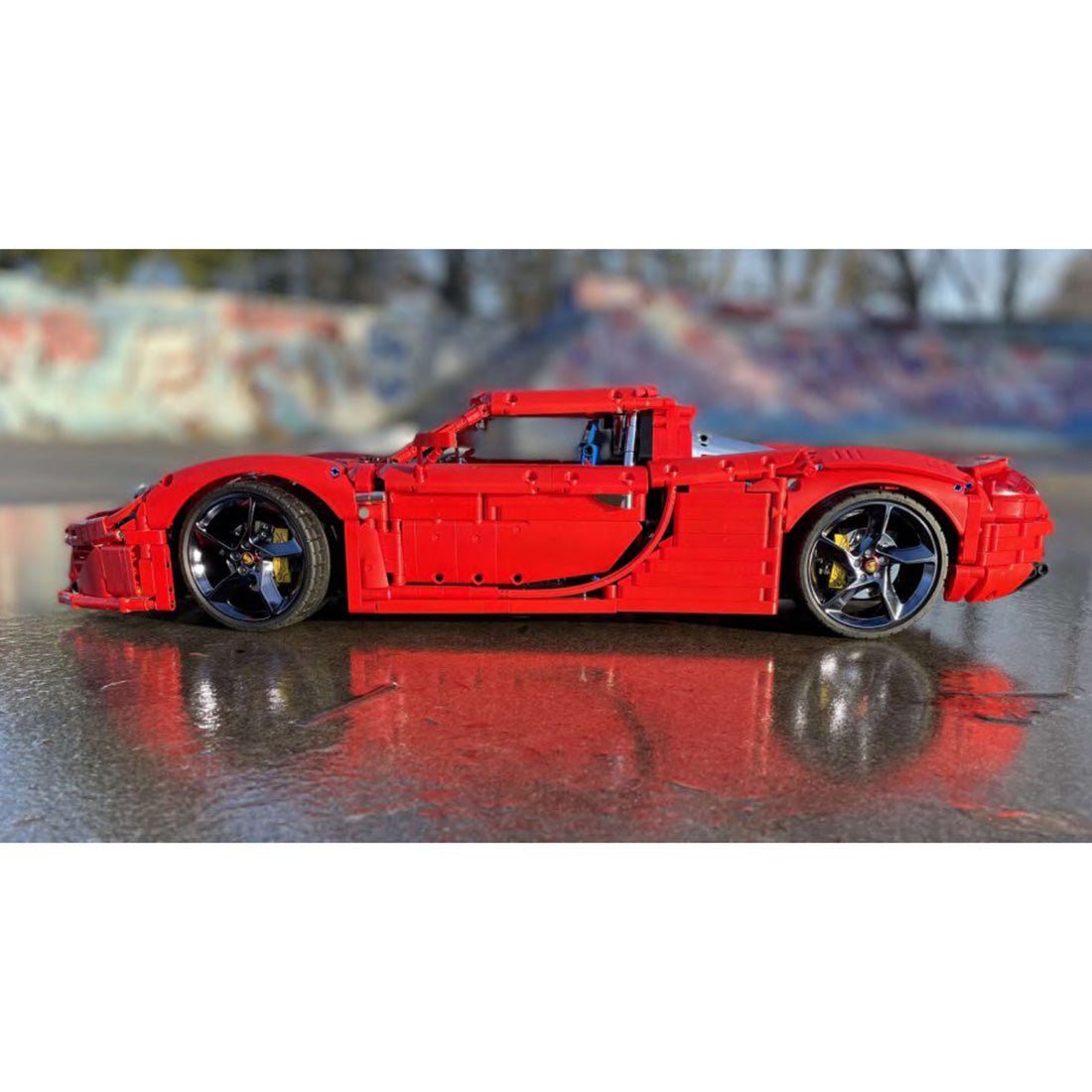 MOC - 131400 Porsche Carrera GT Klemmbausteine - LesDiyLesDiy