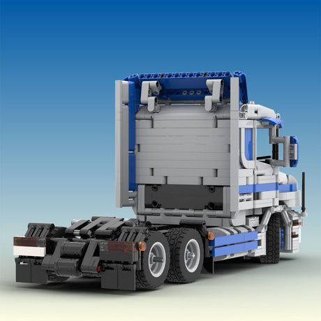 MOC - 131531 Scania T144 6x2 tractor Klemmbausteine - LesDiyLesDiy