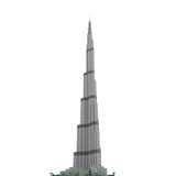 MOC - 131908 Burj Khalifa 1:800 Scale Architecture Skyscraper Klemmbausteine - LesDiyLesDiy